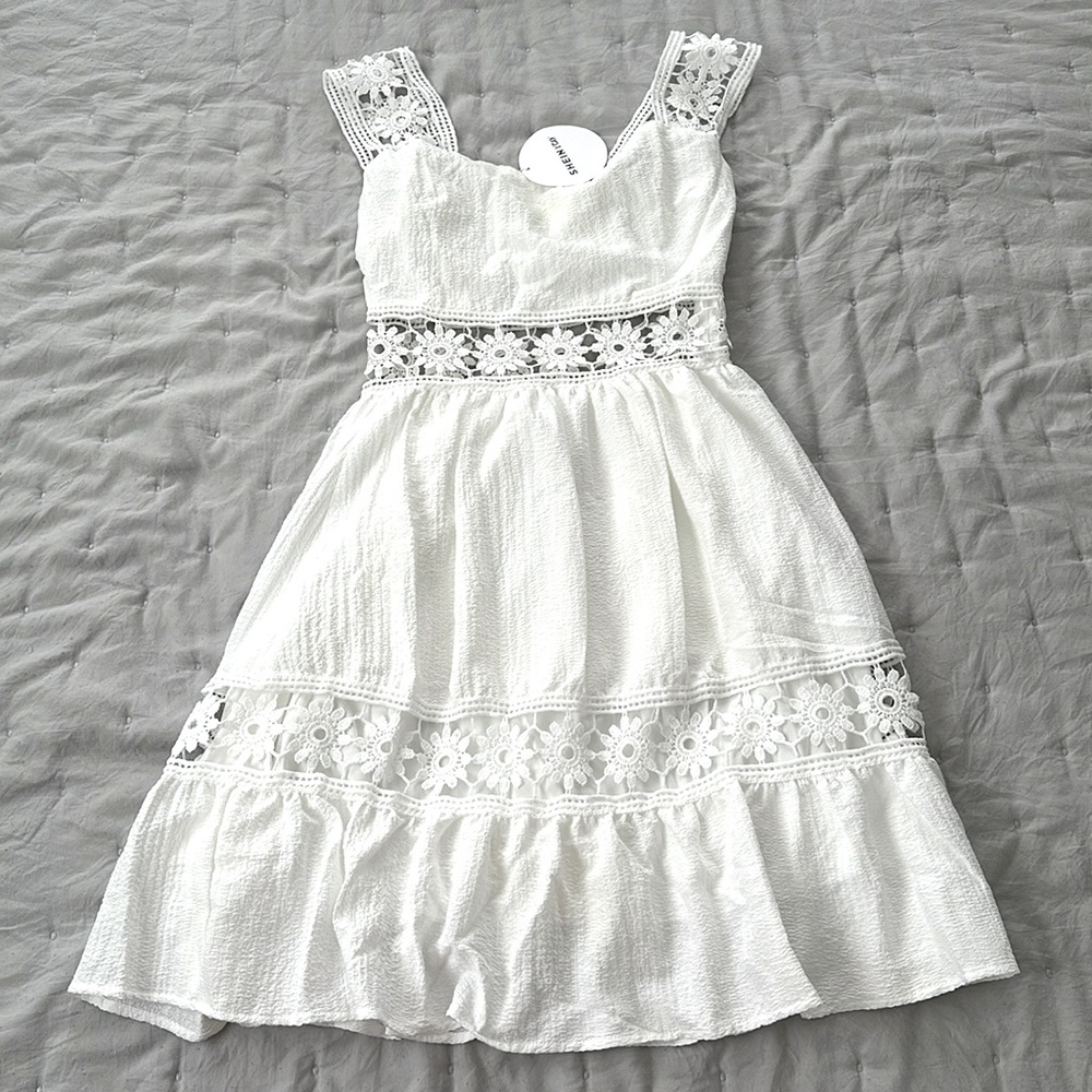 SHEIN White dress